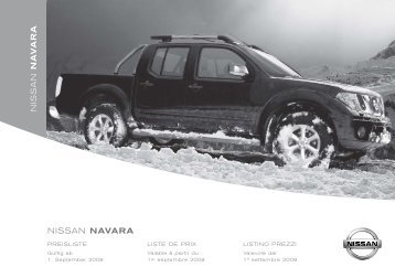 NISS AN NA V A R A NISSAN NAVARA