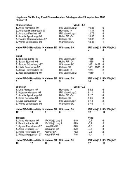 Lag-UDM, final