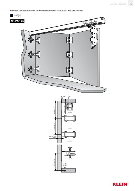 04 PA R Sistema de puertas plegables Folding doors system ...