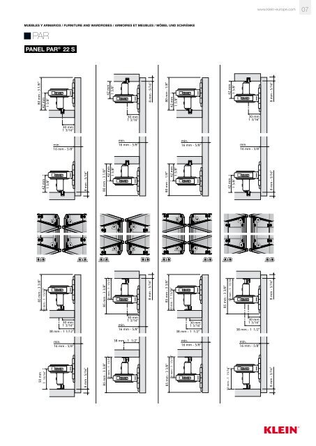 04 PA R Sistema de puertas plegables Folding doors system ...