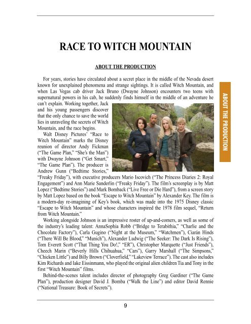 RACE TO WITCH MOUNTAIN.pdf - CIA - Thecia