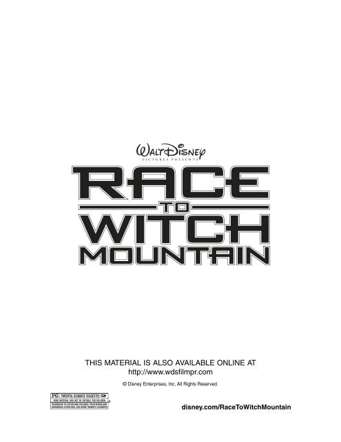 RACE TO WITCH MOUNTAIN.pdf - CIA - Thecia