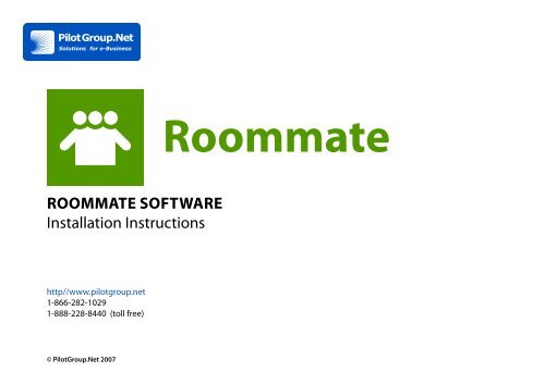 Loftmate Software Roommate Software. Installation instruction - Pilot Group