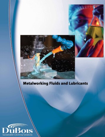 Metalworking Fluids and Lubricants Booklet - DuBois Chemicals