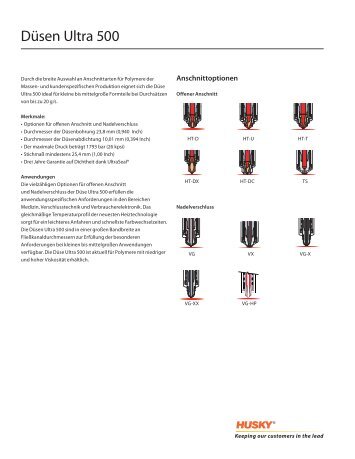 09_062 Ultra500Nozzles_DataSheet_FINAL_DE.indd