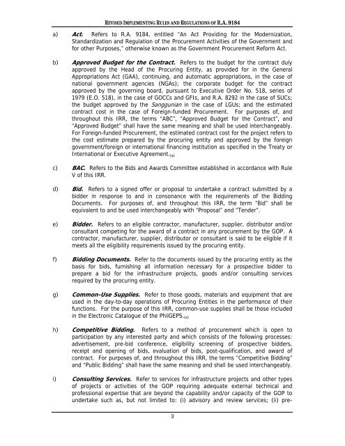 Revised Implementing Rules and Regulations of Republic Act No ...