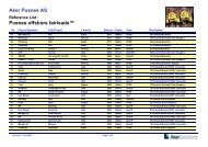 Reference list Fairleads - Aker Solutions