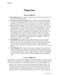 Plagiarism - Fountainhead Press