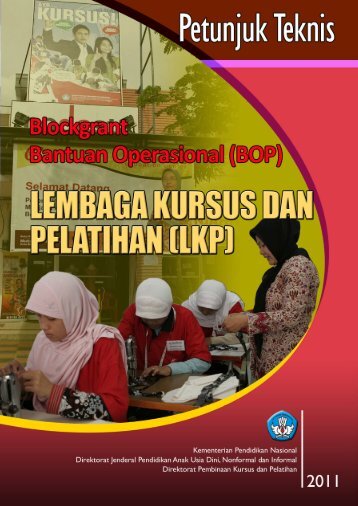 (BOP) Lembaga Kursus & Pelatihan (LKP)