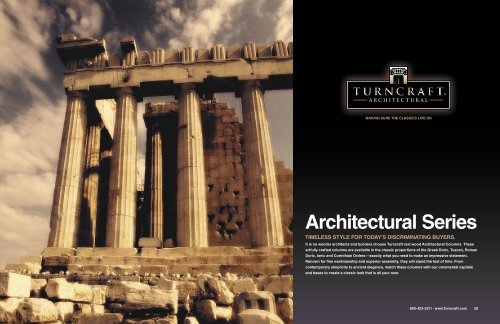 Architectural Series - Turncraft