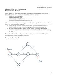 Maximum Flow Problem