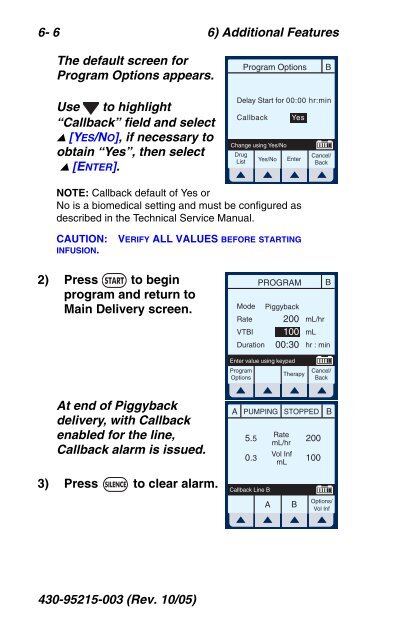 Abbott Hospira Plum A Plus and Plum A Plus 3 version 11.6 Infusion ...