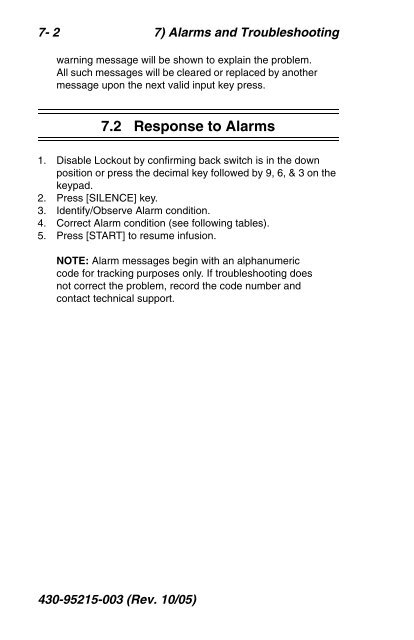 Abbott Hospira Plum A Plus and Plum A Plus 3 version 11.6 Infusion ...