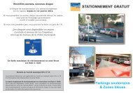 STATIONNEMENT GRATUIT - Ville de La Valette-du-Var