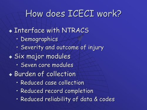 International Classification of the External Causes of Injury: ICECI