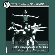 Cuadernos de Picadero - Instituto Nacional del Teatro