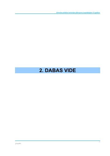 2. DABAS VIDE - Grupa93