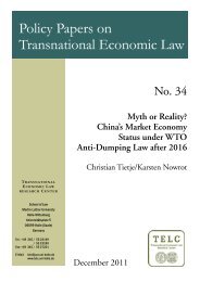 Myth or Reality? China's Market Economy Status under WTO Anti ...