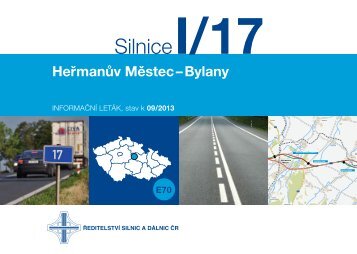 Silnice I/17 HeÅmanÅ¯v MÄstec-Bylany - ÅeditelstvÃ­ silnic a dÃ¡lnic