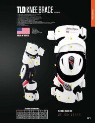 TLD KNEE BRACE SET MADE IN THE USA - Steve Cramer Products