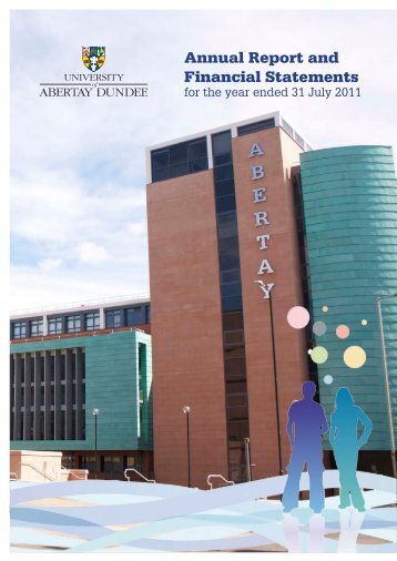 Annual Accounts 2010 - University of Abertay Dundee