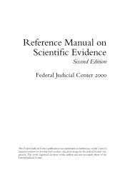 Reference Manual on Scientific Evidence 2d ed - Triad Resource ...