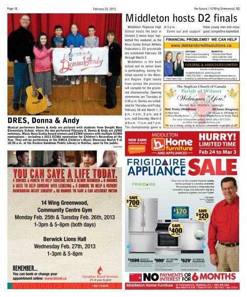 Feb 25 2013 - The Aurora Newspaper