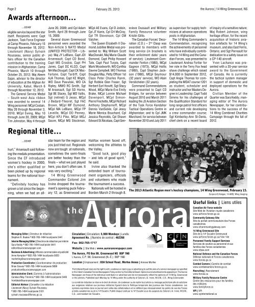 Feb 25 2013 - The Aurora Newspaper