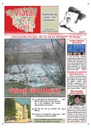 Salvaļi râul Motru! - Viata in Gorj