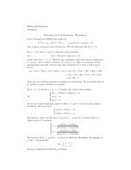 Differential Equations Grinshpan Principle of Superposition ...
