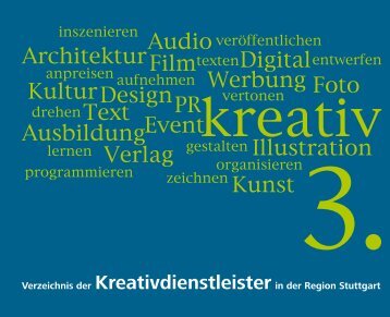 Kreativdienstleister - Kreativregion Stuttgart