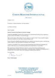 Questionnaire - Comite Maritime International
