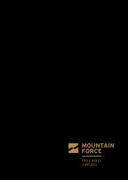 Mountain Force - Training Brochure - English