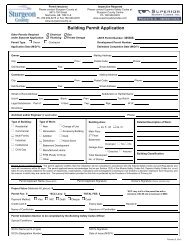 Building Permit Application Form - Sturgeon County