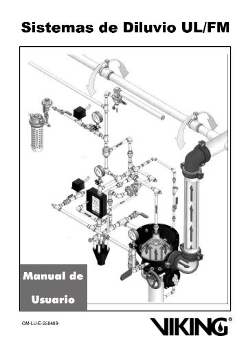 Sistema de diluvio. ActuaciÃ³n hidrÃ¡ulica, elÃ©ctrica y/o neumÃ¡tica