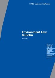 Environment Law Bulletin - Institute of Environmental Management ...