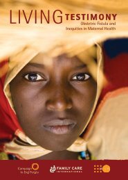 Obstetric Fistula and Inequities in Maternal Health - UNFPA