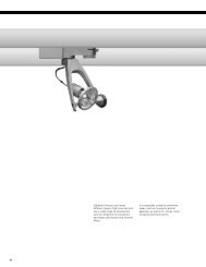 Gabbiano fixtures can house different types of light ... - iGuzzini