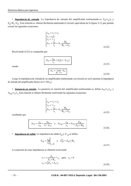 TEMA 4 Amplificadores realimentados