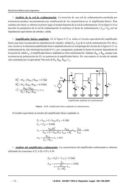 TEMA 4 Amplificadores realimentados