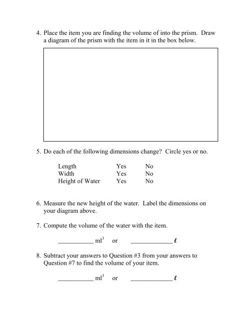 Name Indirect Measurement Worksheet 1. Find a ... - Nichols School