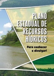 PLANO ESTADUAL DE RECURSOS HÃDRICOS