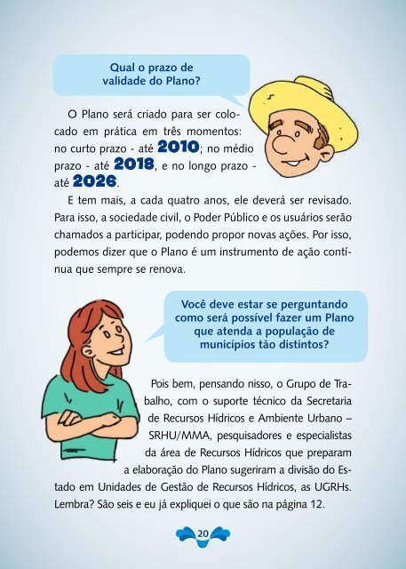 PLANO ESTADUAL DE RECURSOS HÃDRICOS