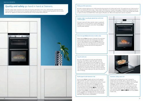 Built-in ovens - Siemens - Siemens Home Appliances