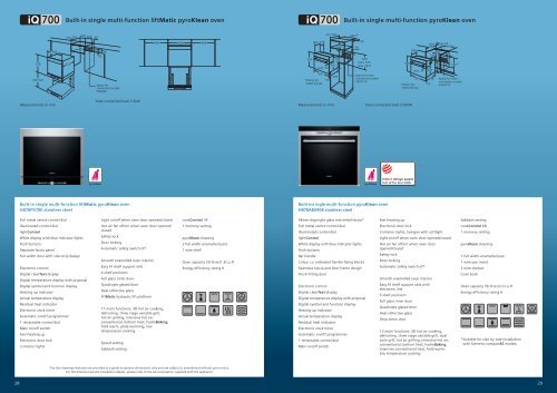 Built-in ovens - Siemens - Siemens Home Appliances
