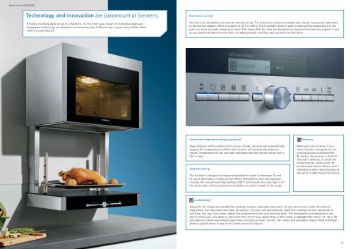 Built-in ovens - Siemens - Siemens Home Appliances