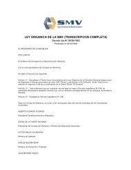 Ley OrgÃ¡nica - SMV