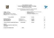 Universidad de Carabobo Facultad Experimental de Ciencias y ...