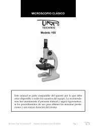 MICROSCOPIO CLÃSICO Modelo 105 - Auxilab