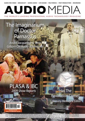 The Imaginarium of Doctor Parnassus PLASA & IBC - Audio Media